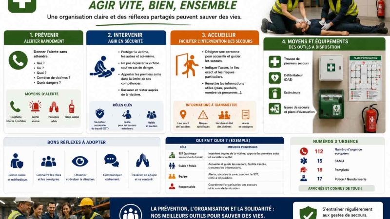 Organisation interne du secours