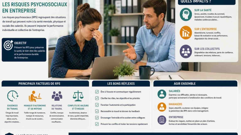 Gestion des rps les risques psychosociaux en entreprise