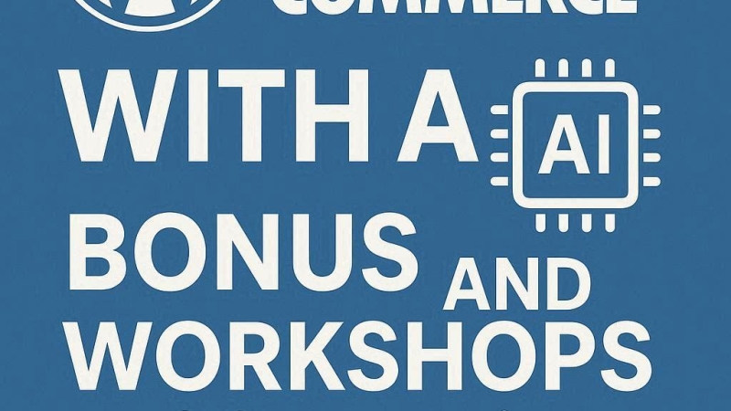 Wordpress et woocommerce avec l'ia + bonnus et ateliers